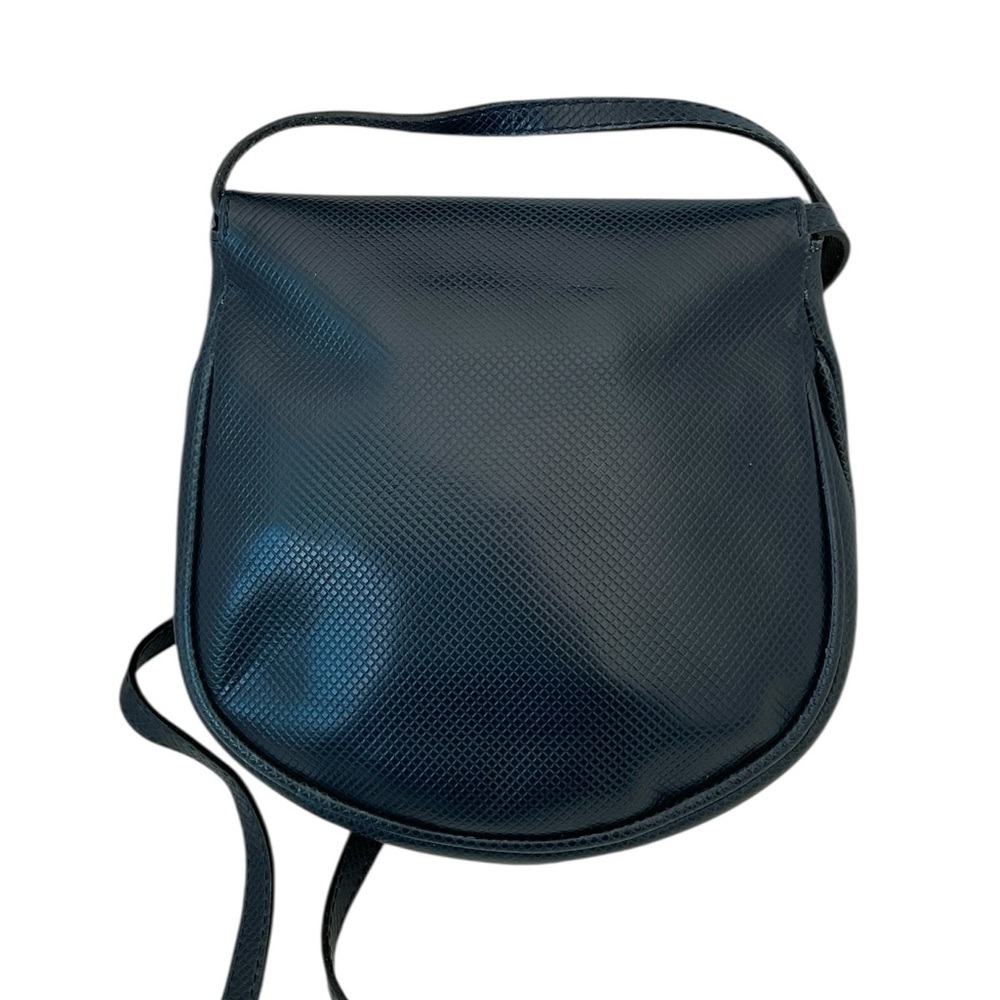 Vintage Bottega Veneta Blue Leather Crossbody AS IS w Dust Bag Mirror Italy - Picture 5 of 13